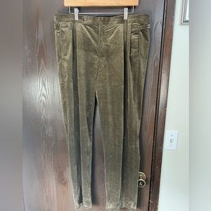Camoshita Light Brown Corduroy Trousers Size 52